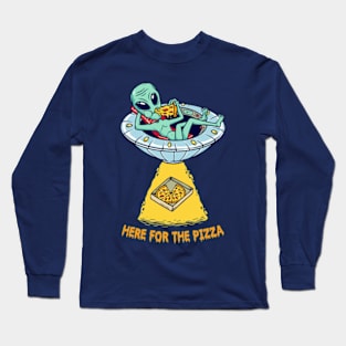 Here For The Pizza Long Sleeve T-Shirt